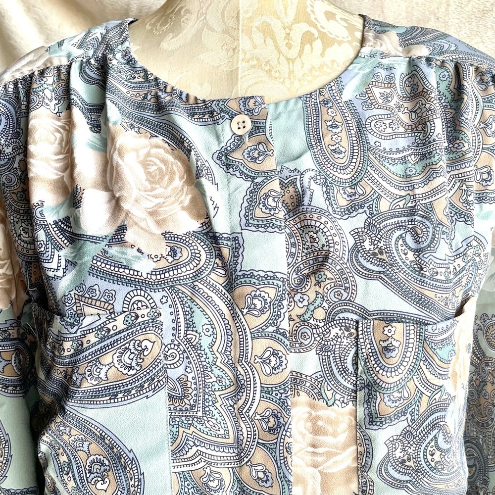 Alfred Dunner Button-Up Blouse - Picture 3 of 8